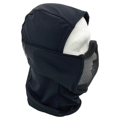 Valken Tactical Bravo Balaclava w/ Airsoft Mesh Mask - Black