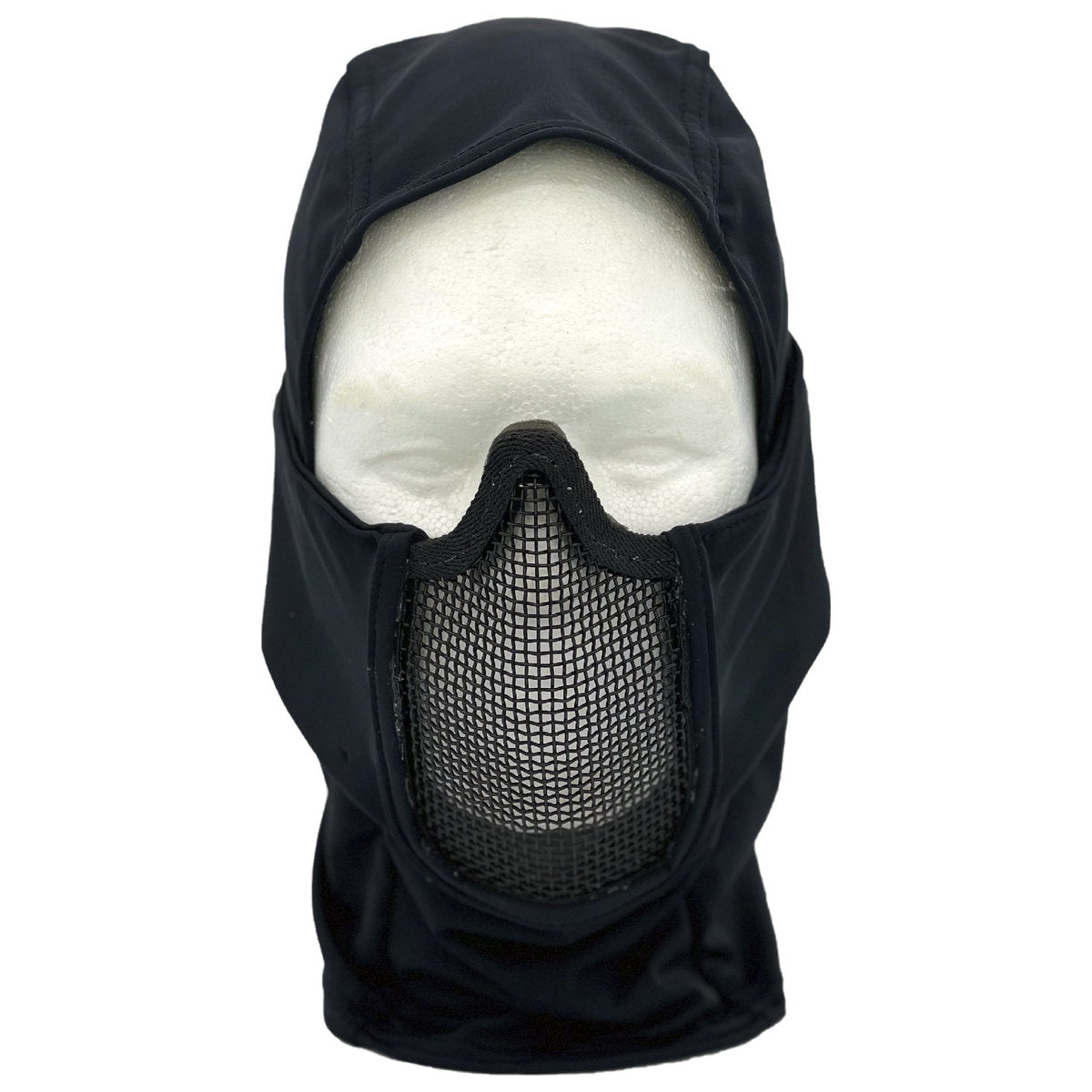 Valken Tactical Bravo Balaclava w/ Airsoft Mesh Mask - Black