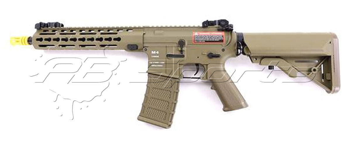Classic Army NF003P-DE Airsoft M4 KM10 Keymod Skirmish Nylon Fiber Dark Earth AEG - Classic Army