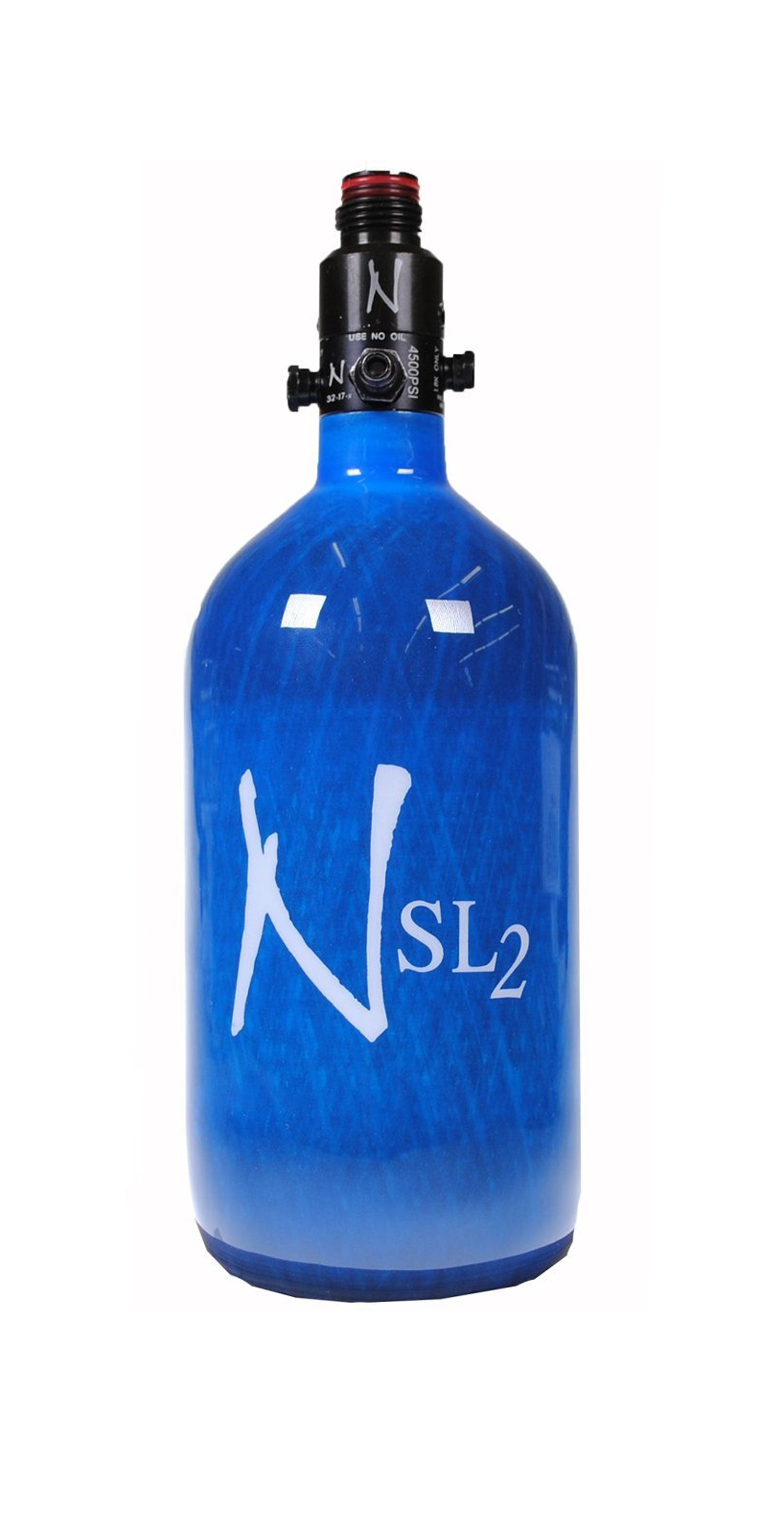 Ninja SL2 45ci 4500psi w/ UltraLite Reg - Blue - Ninja Paintball