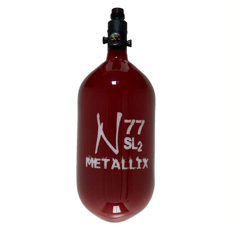 Ninja METALLIX SL2 77ci 4500psi HPA Tank - Red