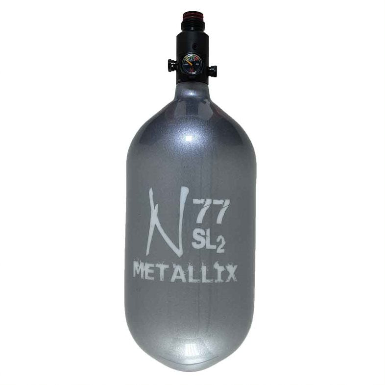 Ninja METALLIX SL2 77ci 4500psi HPA Tank - Silver