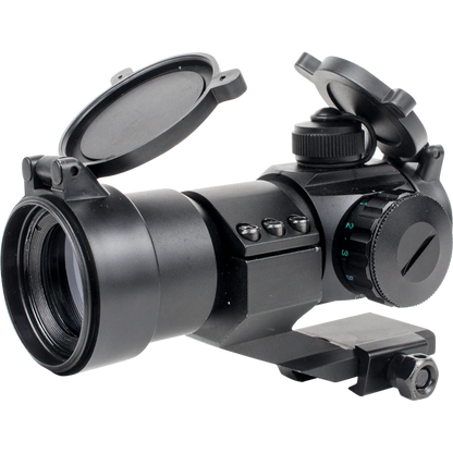Valken V Tactical Red Dot 1x30 R/G/B with Weaver Cantilever - Valken Paintball