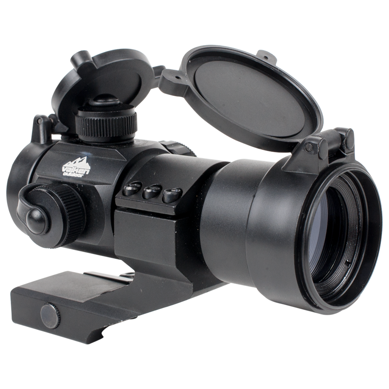 Valken V Tactical Red Dot 1x30 R/G/B with Weaver Cantilever - Valken Paintball