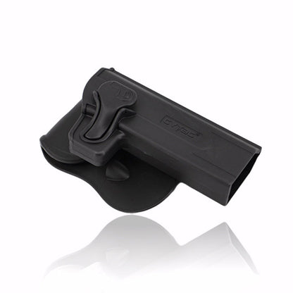 Cytac R-Defender OWB Holster Fits STI 2011, Hi-CAPA (Special for Tokyo Marui, WE, KWA, KJW) - Black