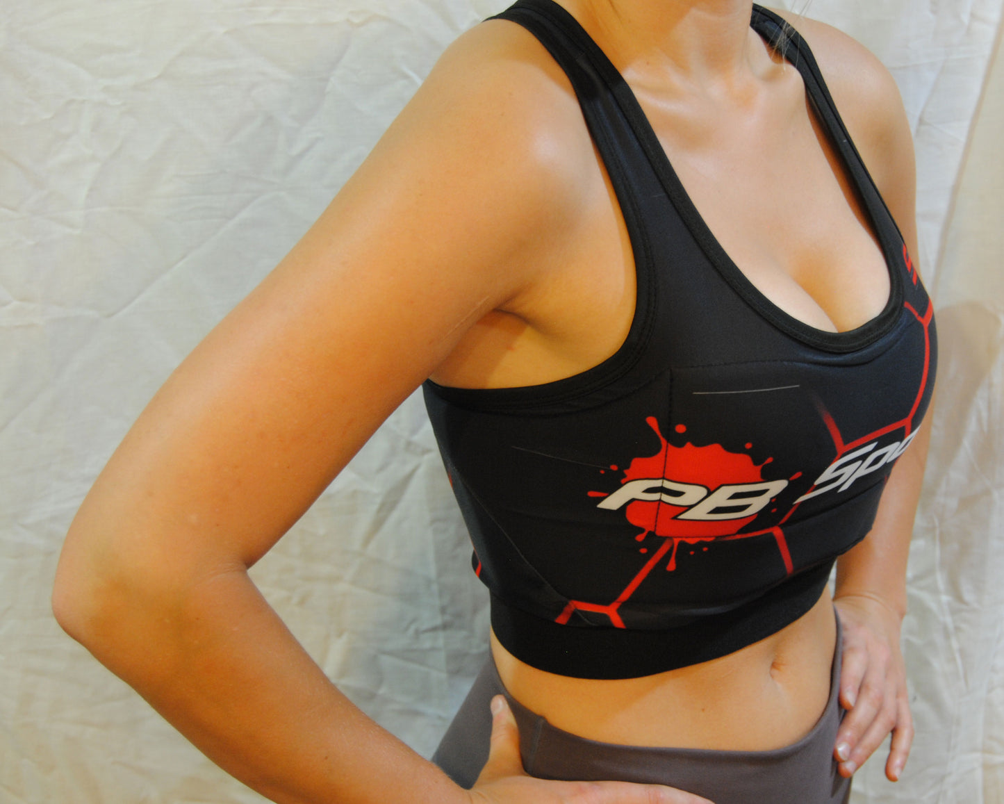 Social Paintball Grit Padded Sports Bra - PB Sports - Social Paintball