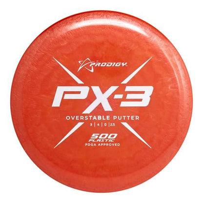 Prodigy PX-3 Putt & Approach Disc - 500 Plastic