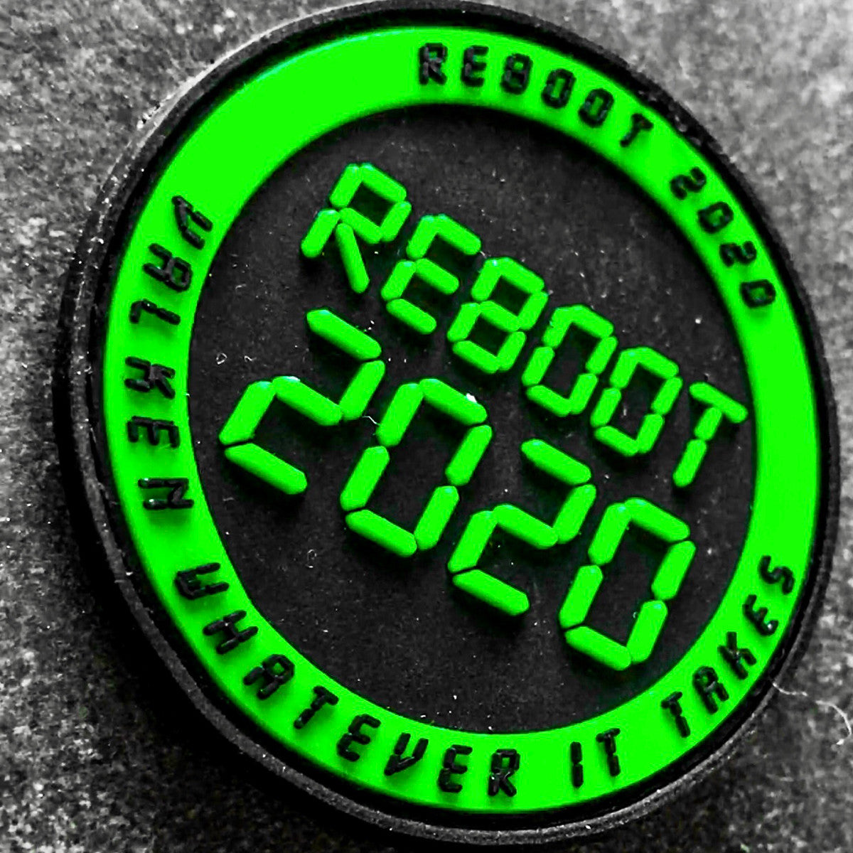 Valken Tactical Airsoft Paintball &quot;Reboot 2020&quot; Patch - Valken Airsoft