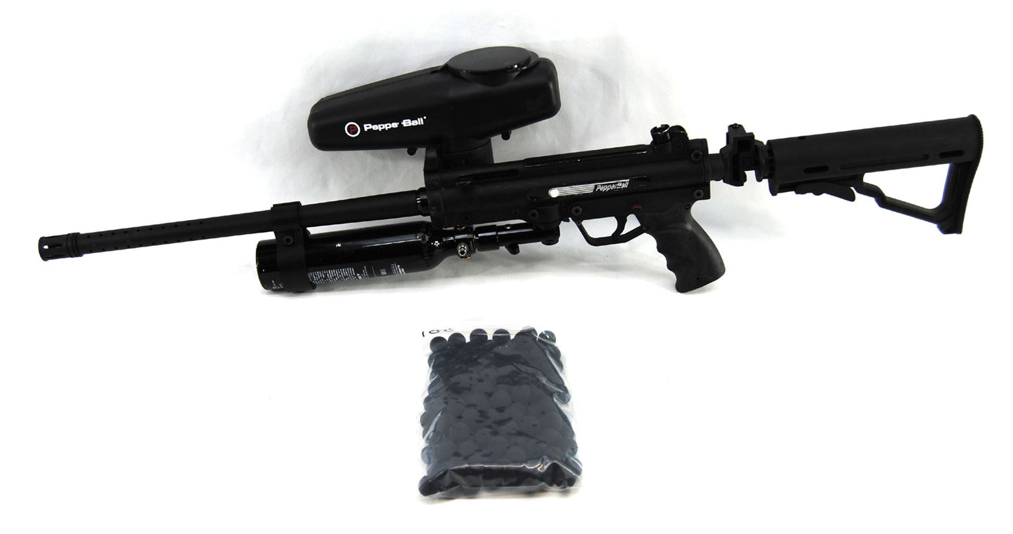 Used Pepperball Gun TAC 700 w/ E-Grip &amp; FS 90 Degree Rotary On/Off ASA - Pepperball