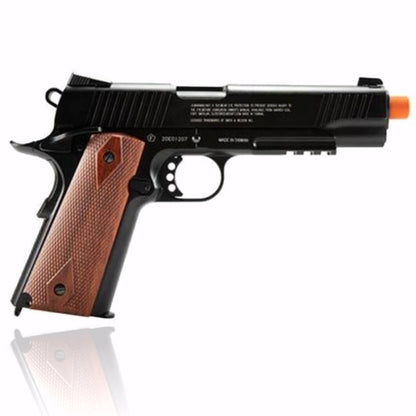 Valken / Smith & Wesson 1911 Tac Gen3 CO2 Blowback Airsoft Pistol - Black/Brown