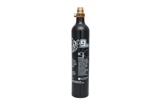 Valken 9 oz Aluminum CO2 Tank - 3Skull