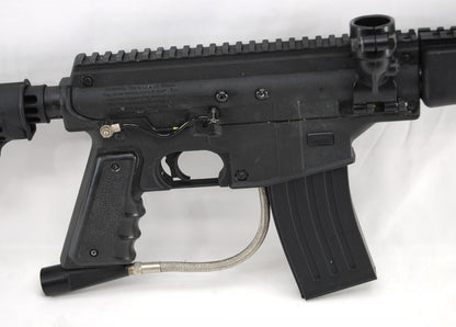 Used Tippmann U.S. Army Project Salvo w/ Flatline Barrel &amp; Response Trigger - Black - Tippmann