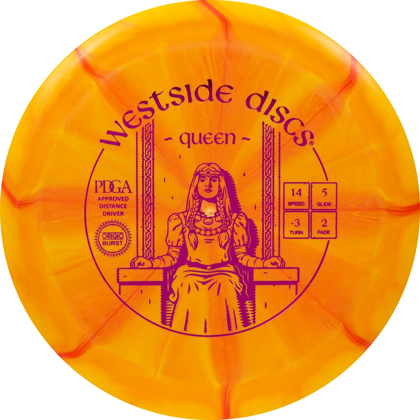 Westside Discs Origio Burst Queen Disc