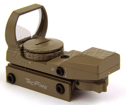 TACFIRE Tactical Dual Illuminated Multi Retical Sight - Apocalypse Edition - FDE - TACFIRE