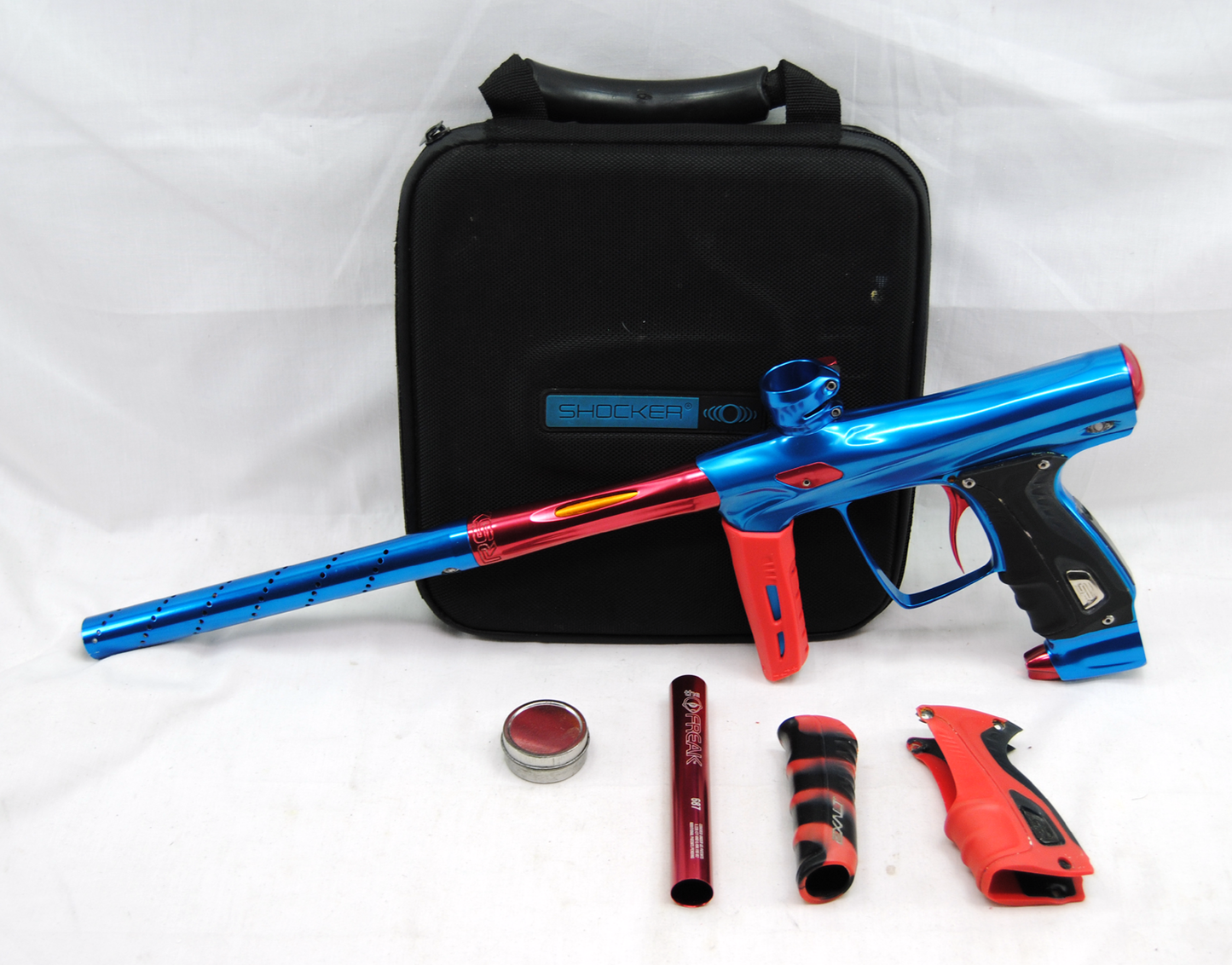 Used Shocker RSX - Blue/Red - shocker paintball