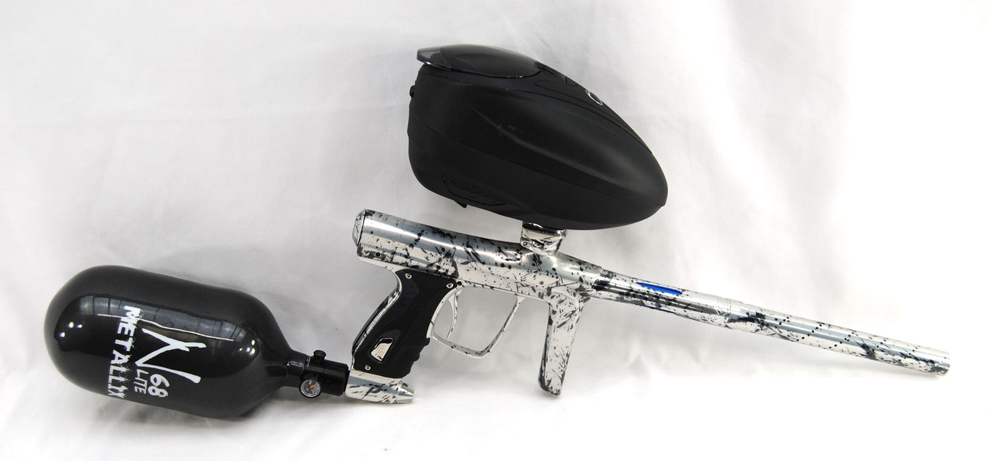 Used Shocker RSX Paintball Gun Bundle - Winter