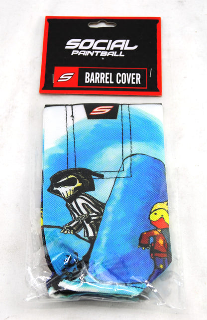 Social Paintball Barrel Cover - Comic Series