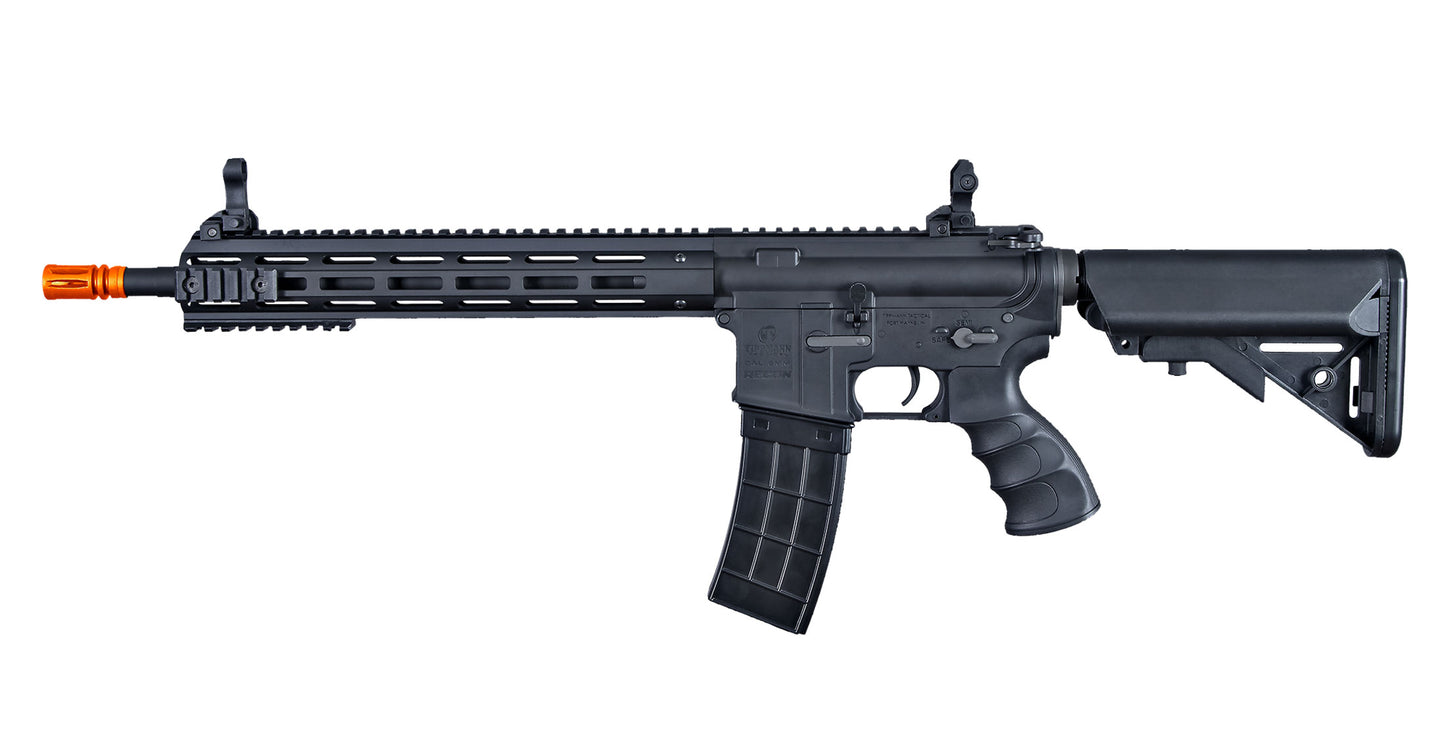 Tippmann Recon AEG Airsoft Carbine Rifle 14.5" Barrel M-Lok Shroud - Black - Tippmann