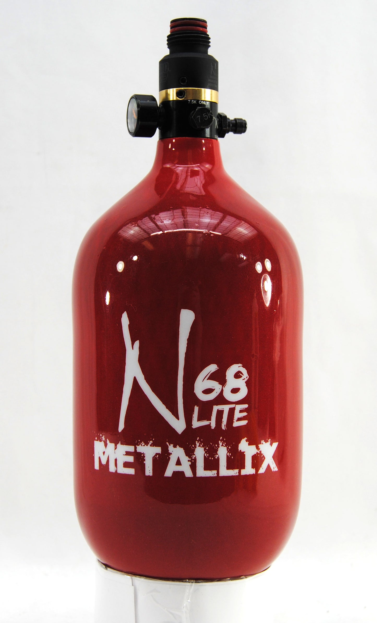 Ninja METALLIX 68ci 4500psi HPA Tank - Red - Ninja Paintball