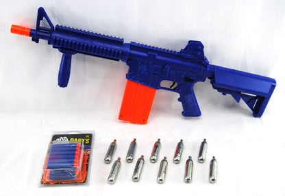 Umarex Rekt OpFour CO2 Powered Dart Rifle Bundle - Blue - Umarex