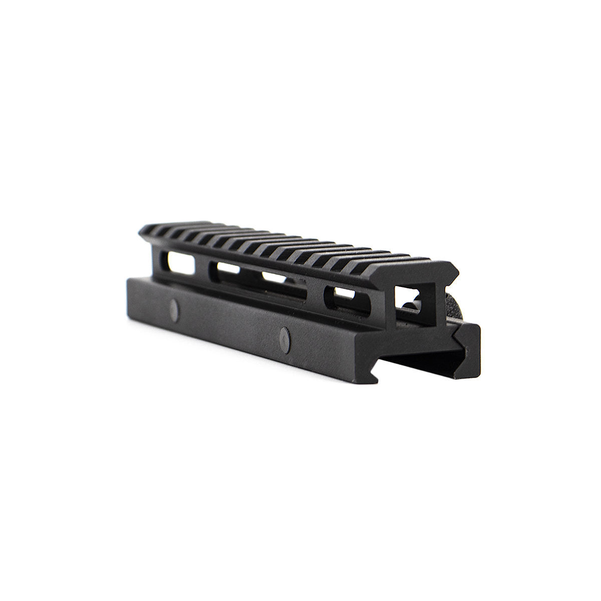 Valken Riser Mount 3/4&quot; Airsoft Rifle Accessory w/ 14 Slots - Black - Valken