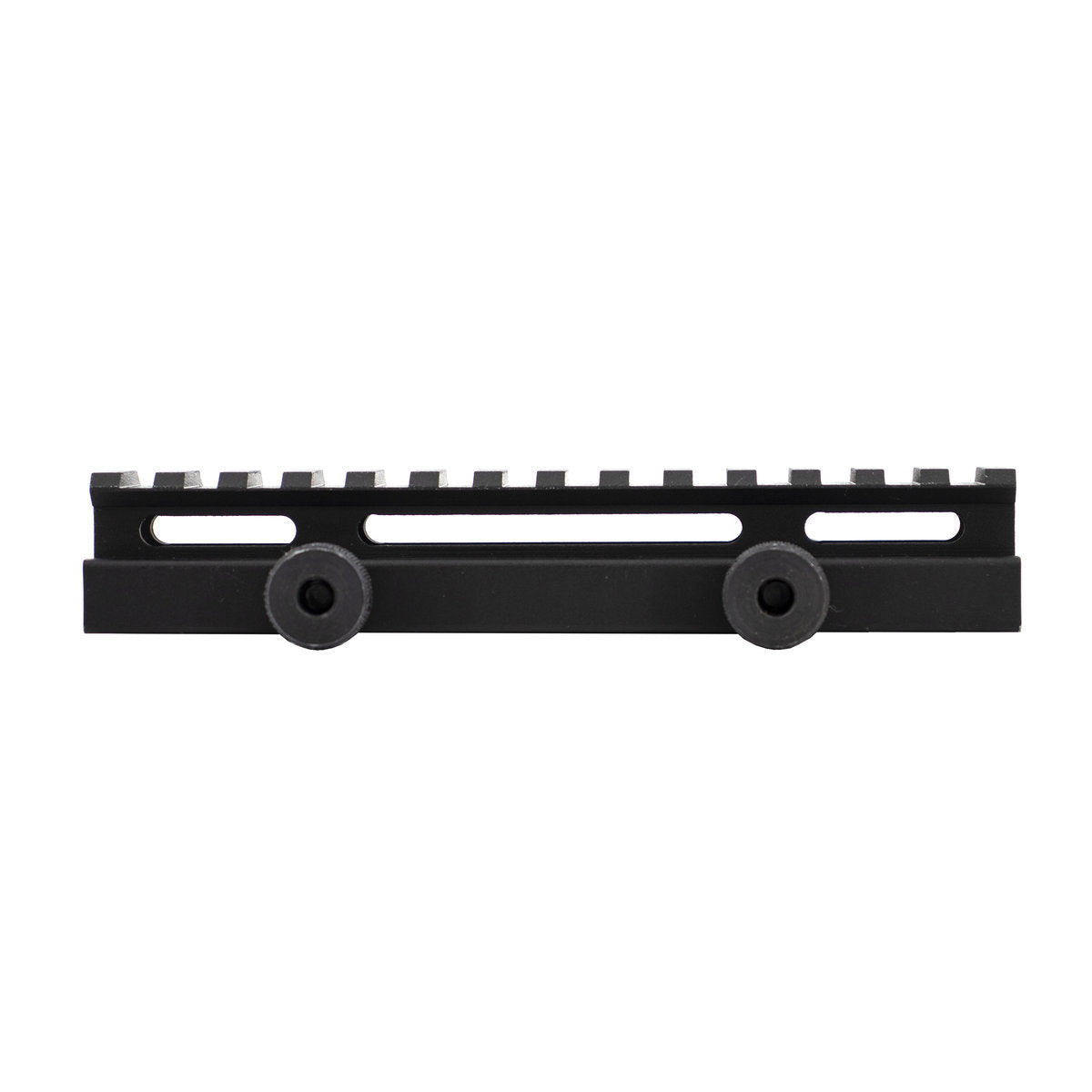 Valken Riser Mount 3/4&quot; Airsoft Rifle Accessory w/ 14 Slots - Black - Valken