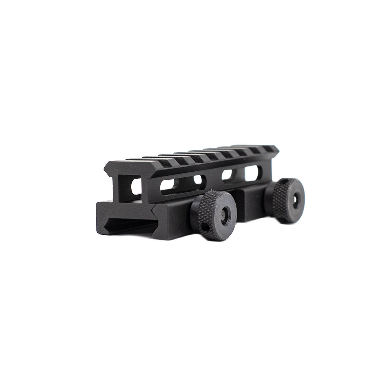 Valken Riser Mount 3/4&quot; Airsoft Rifle Accessory w/ 8 Slots - Black - Valken