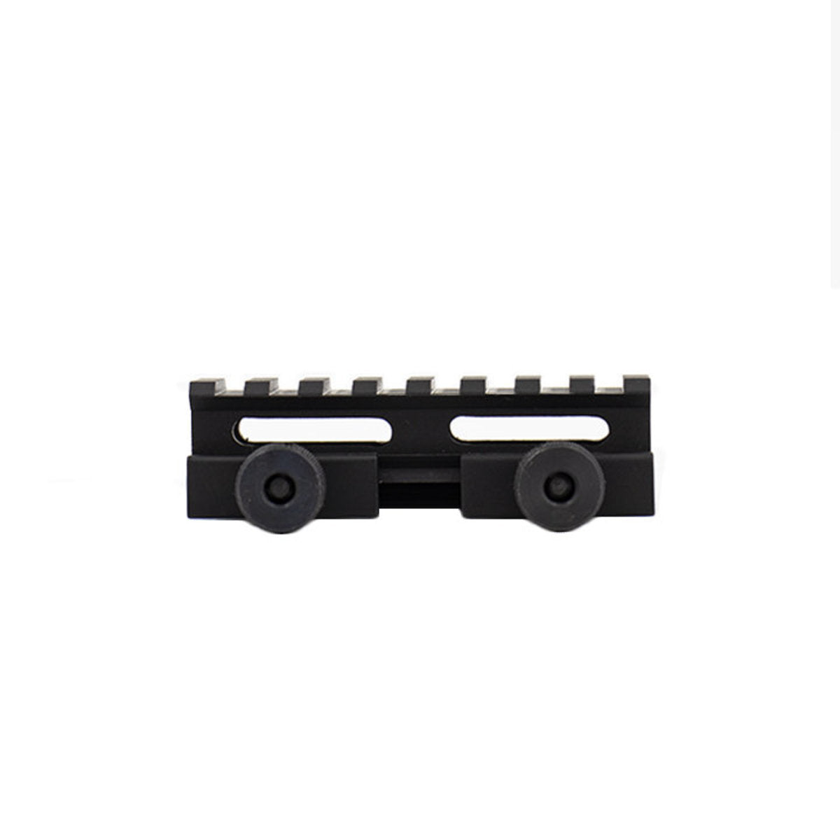 Valken Riser Mount 3/4&quot; Airsoft Rifle Accessory w/ 8 Slots - Black - Valken