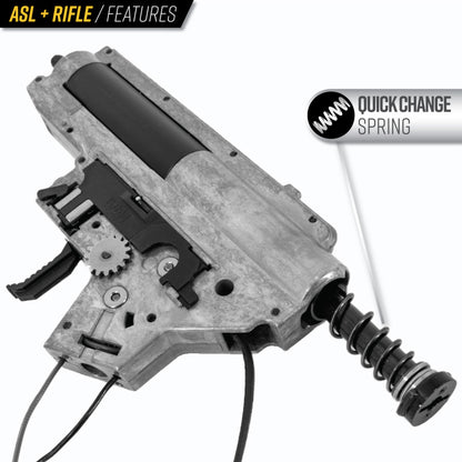 Valken ASL+ Series AEG Sierra Airsoft Rifle - Black - Valken