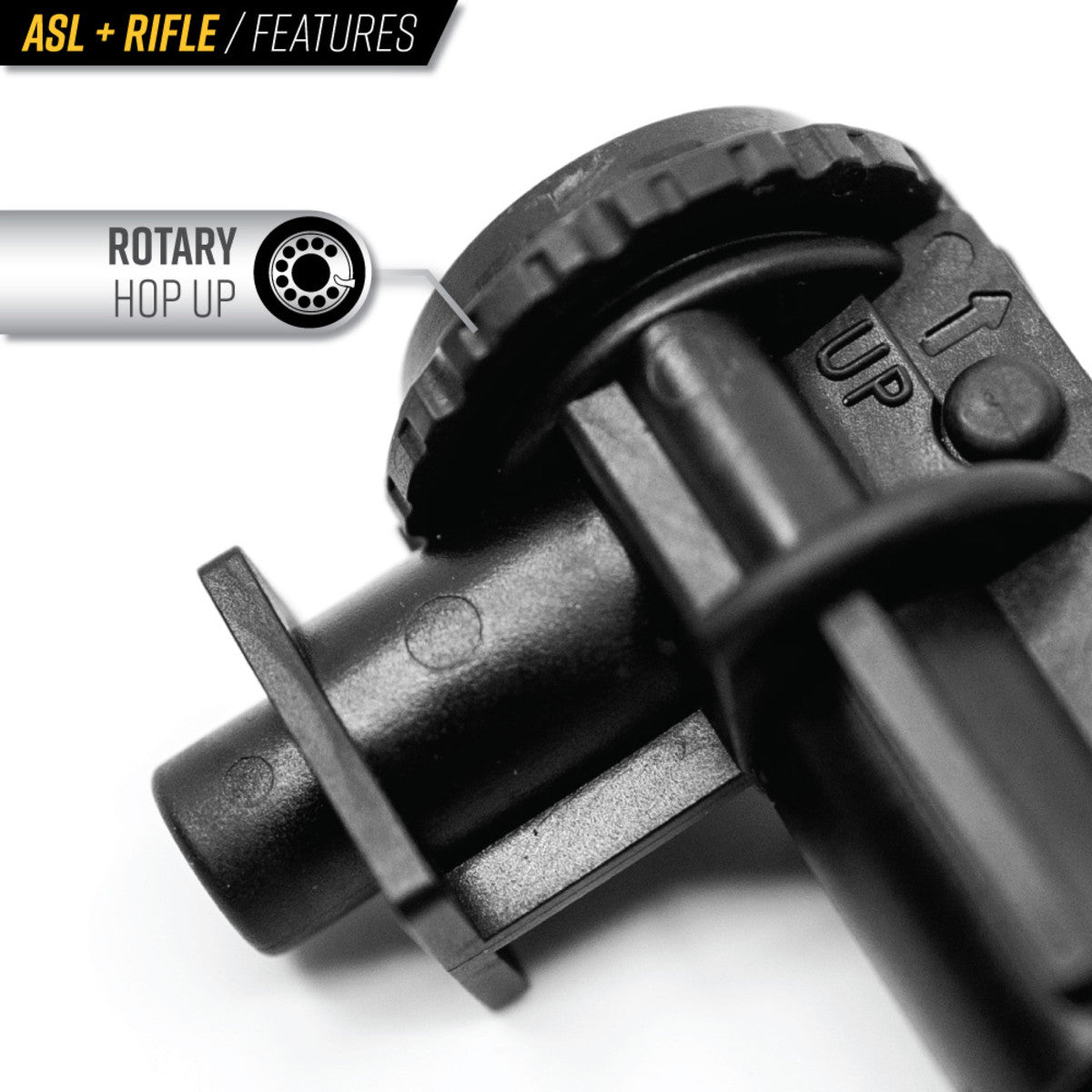 Valken ASL+ Series AEG Sierra Airsoft Rifle - Black - Valken