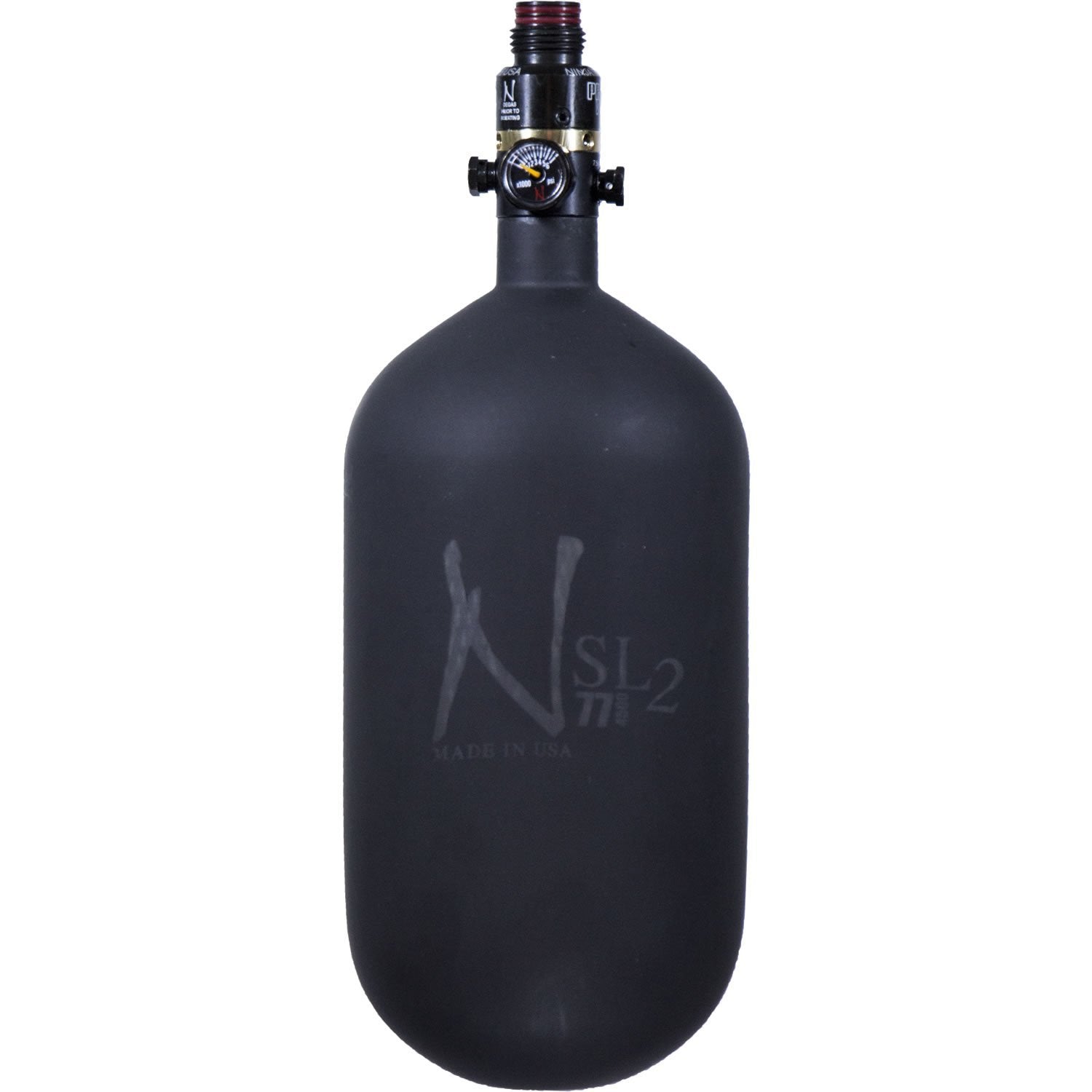 Ninja Pro SL2 77ci 4500psi HPA Tank Black Pro V2 - Ninja Paintball
