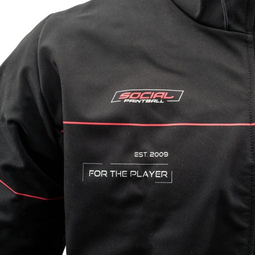 Social Paintball TRVL Softshell Jacket - Midnight Black