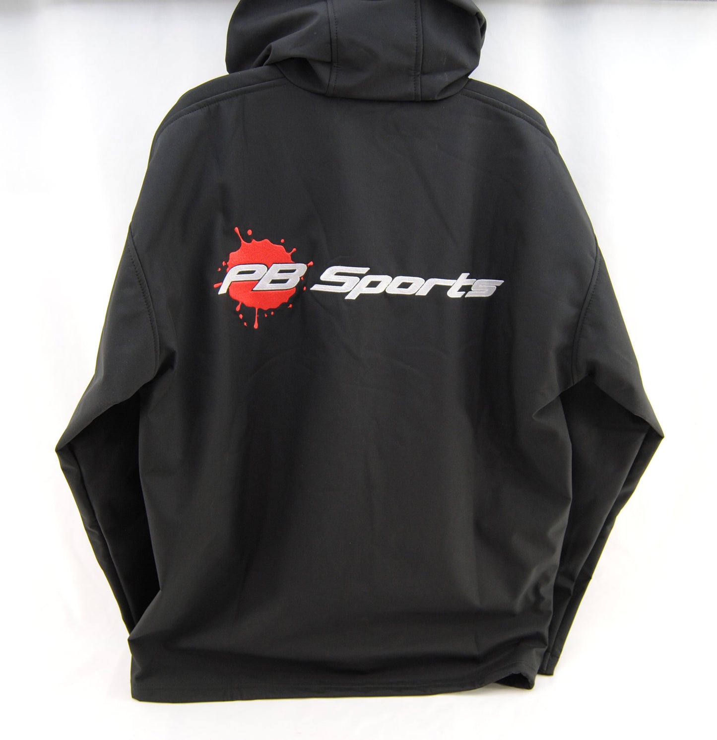 PB Sports Custom Soft Shell Jacket - Black