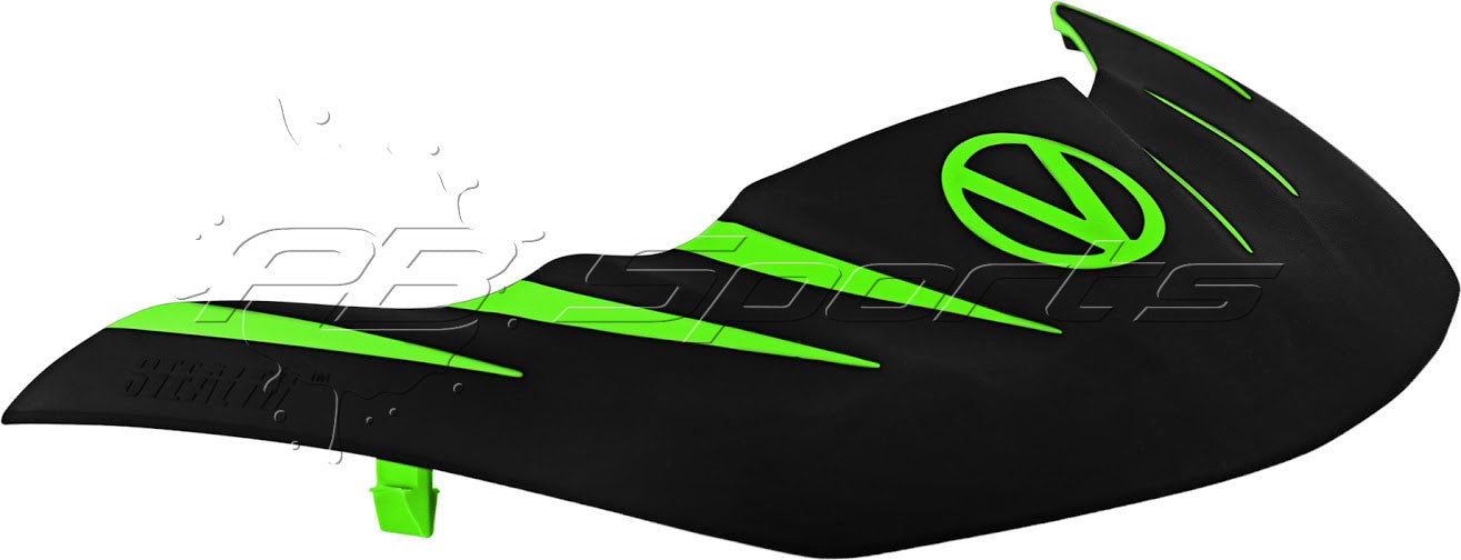 Virtue Vio Stealth Visor Black &amp; Lime - Virtue