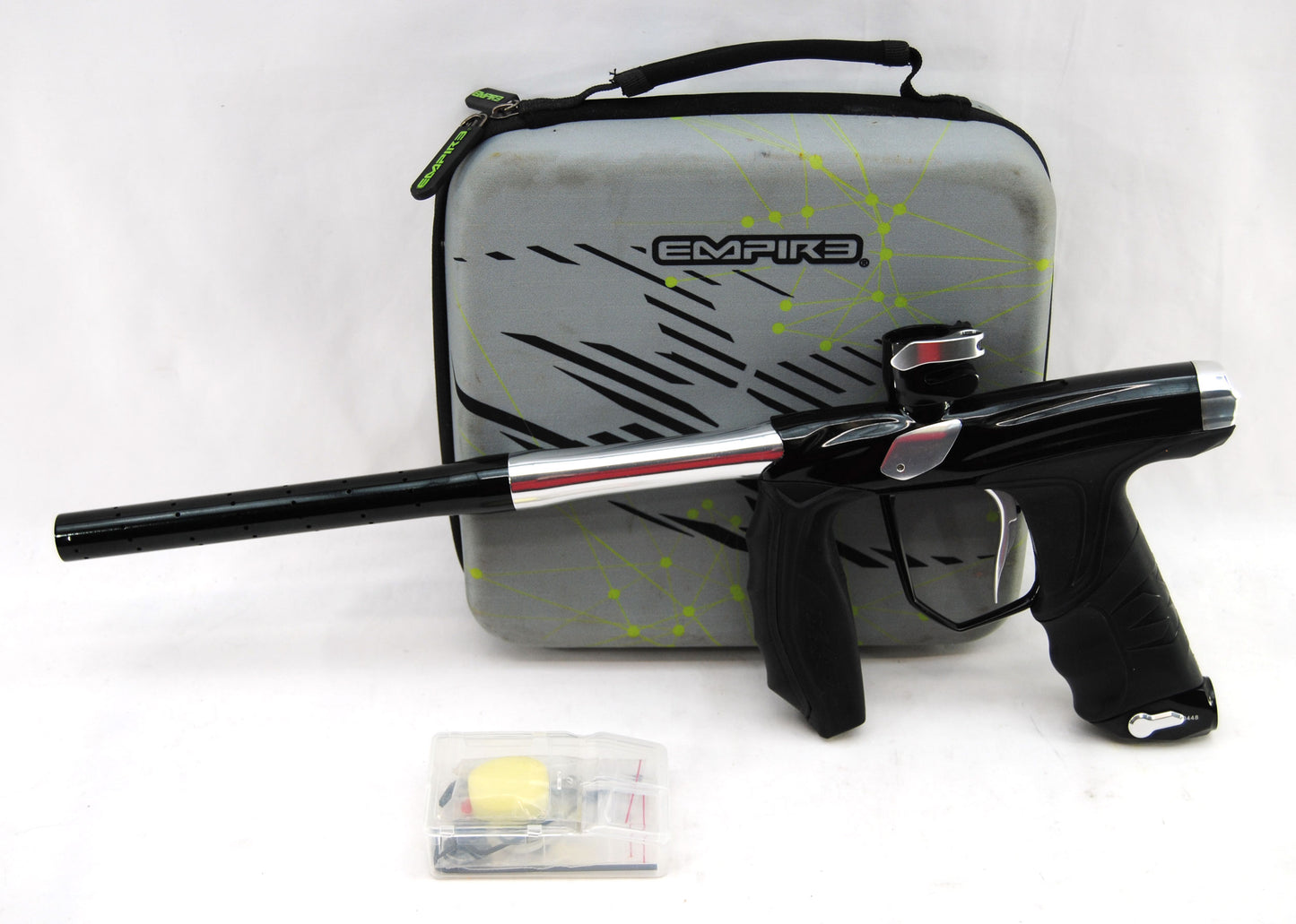 Used Empire SYX 1.5 Paintball Marker - Black/Silver Gloss