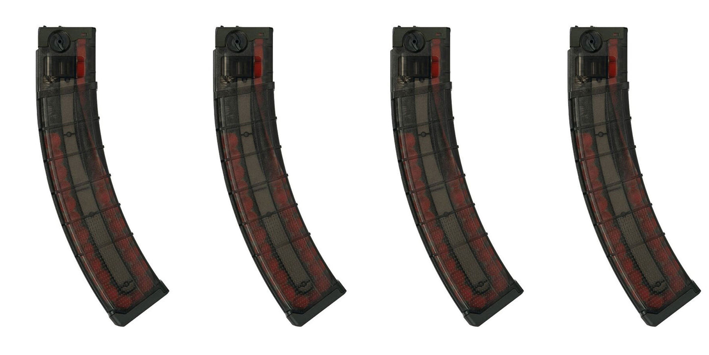 First Strike T15 V2 30rd Magazine - Smoke - 4 Pack - First Strike