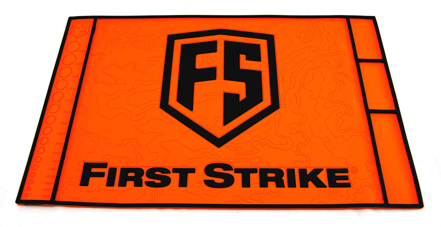 First Strike Tech Mat - 18" x 28" - Orange / Black