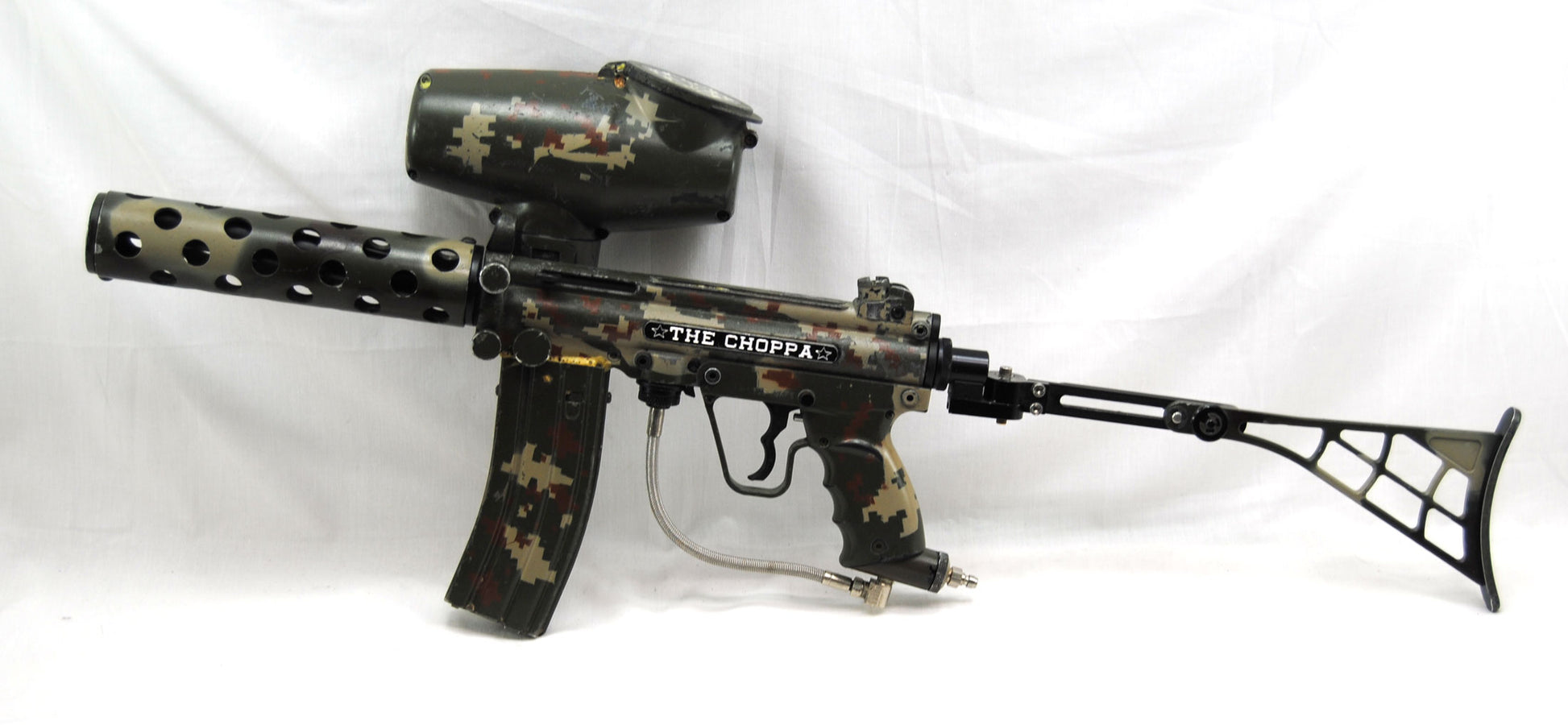 Used Tippmann A5 RT with Flatline, folding stock - Tippmann Sports