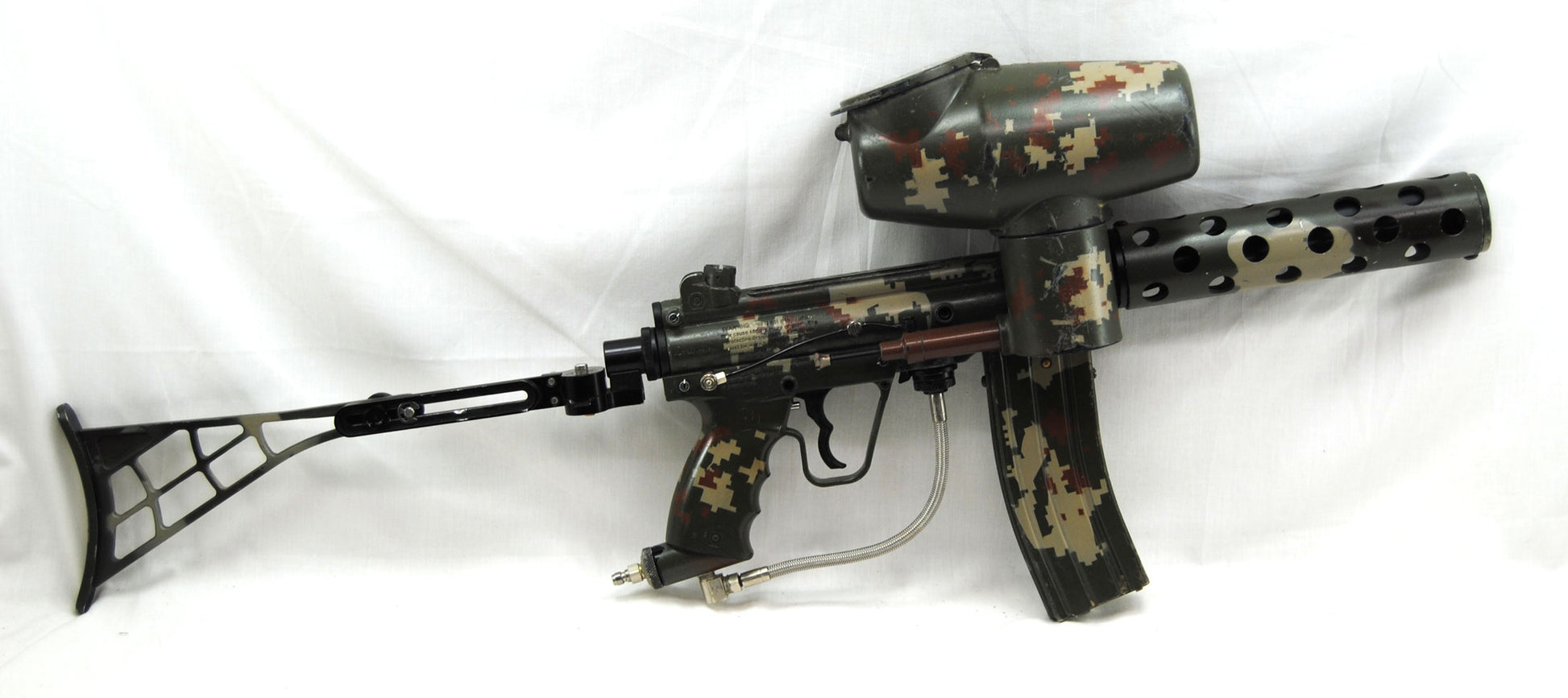 Used Tippmann A5 RT with Flatline, folding stock - Tippmann Sports