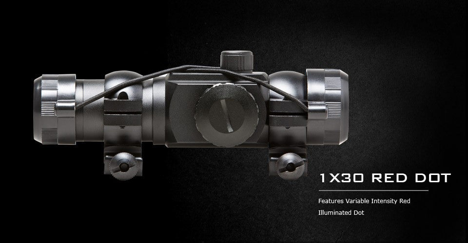 Tiberius 1x30 Red Dot Sight - Tiberius Arms