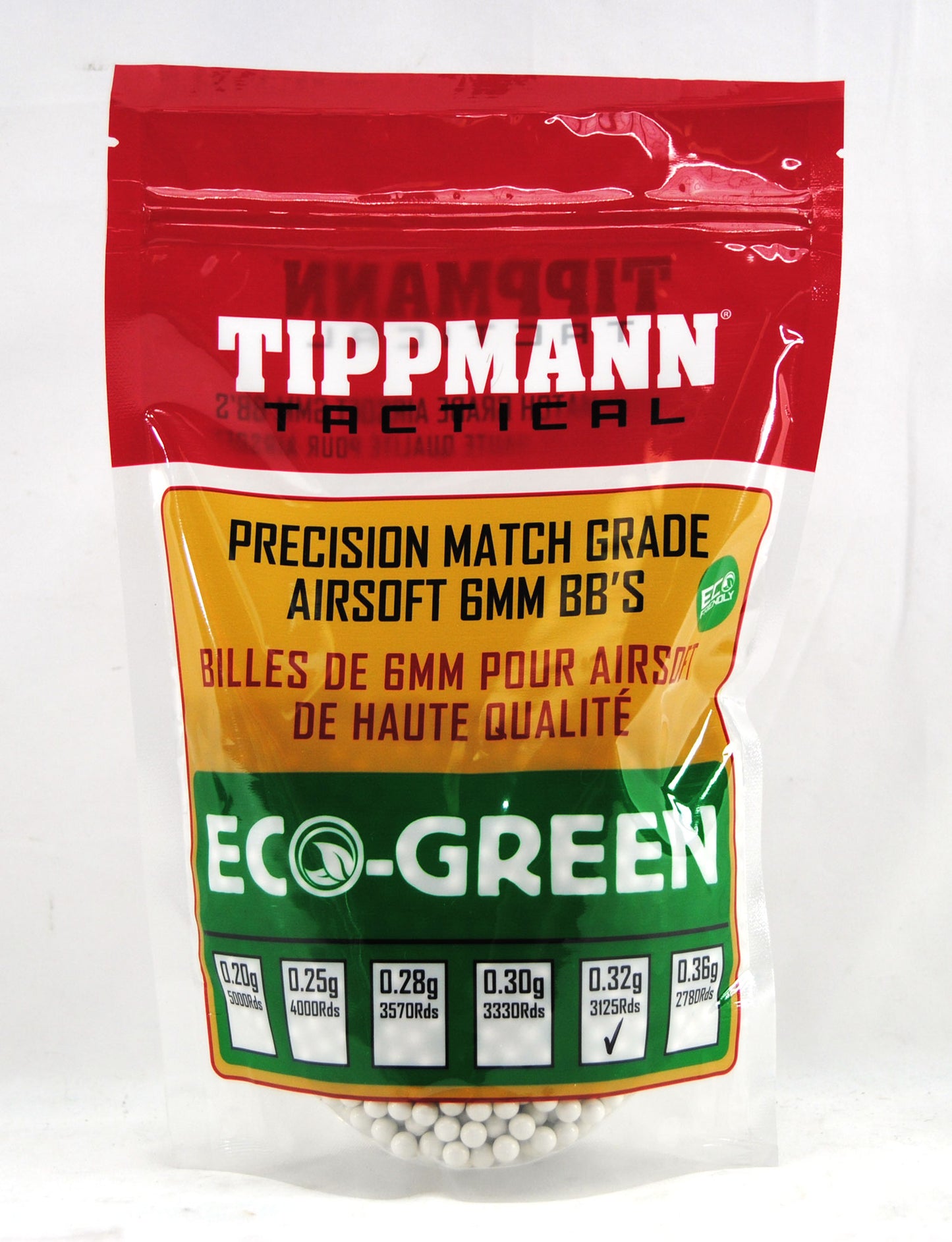 Tippmann Tactical ECO-GREEN 6mm BBs 1kg Bag