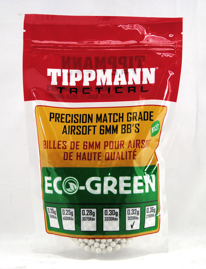 Tippmann Tactical ECO-GREEN 6mm BBs 1kg Bag