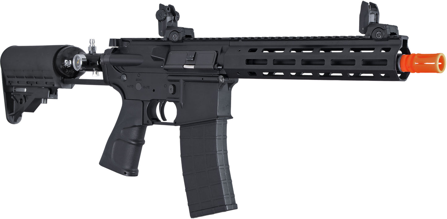 Tippmann Tactical OMEGA-PV CQB E-Matic Airsoft Rifle - 13ci Tank Stock - Tippmann Sports