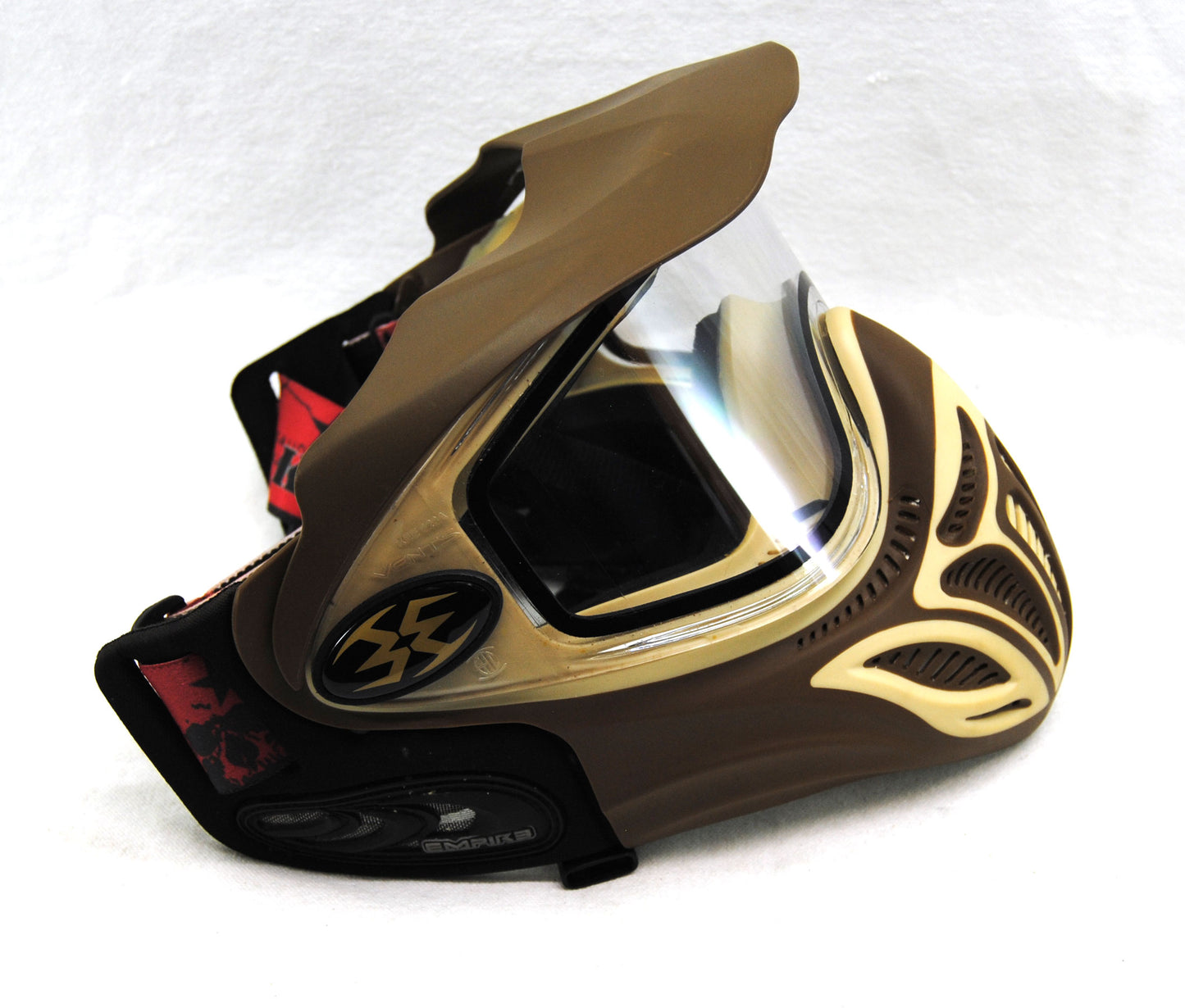 Used Empire EVent LE Tan Include Spare Clear Lens - Empire