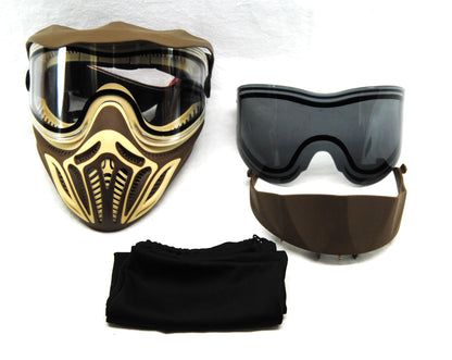 Used Empire EVent LE Tan Include Spare Clear Lens - Empire