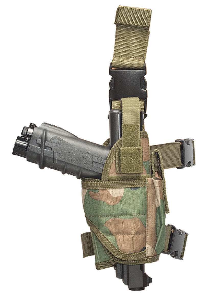 Valken V-TAC Raptor Holster - Woodland - Valken Paintball