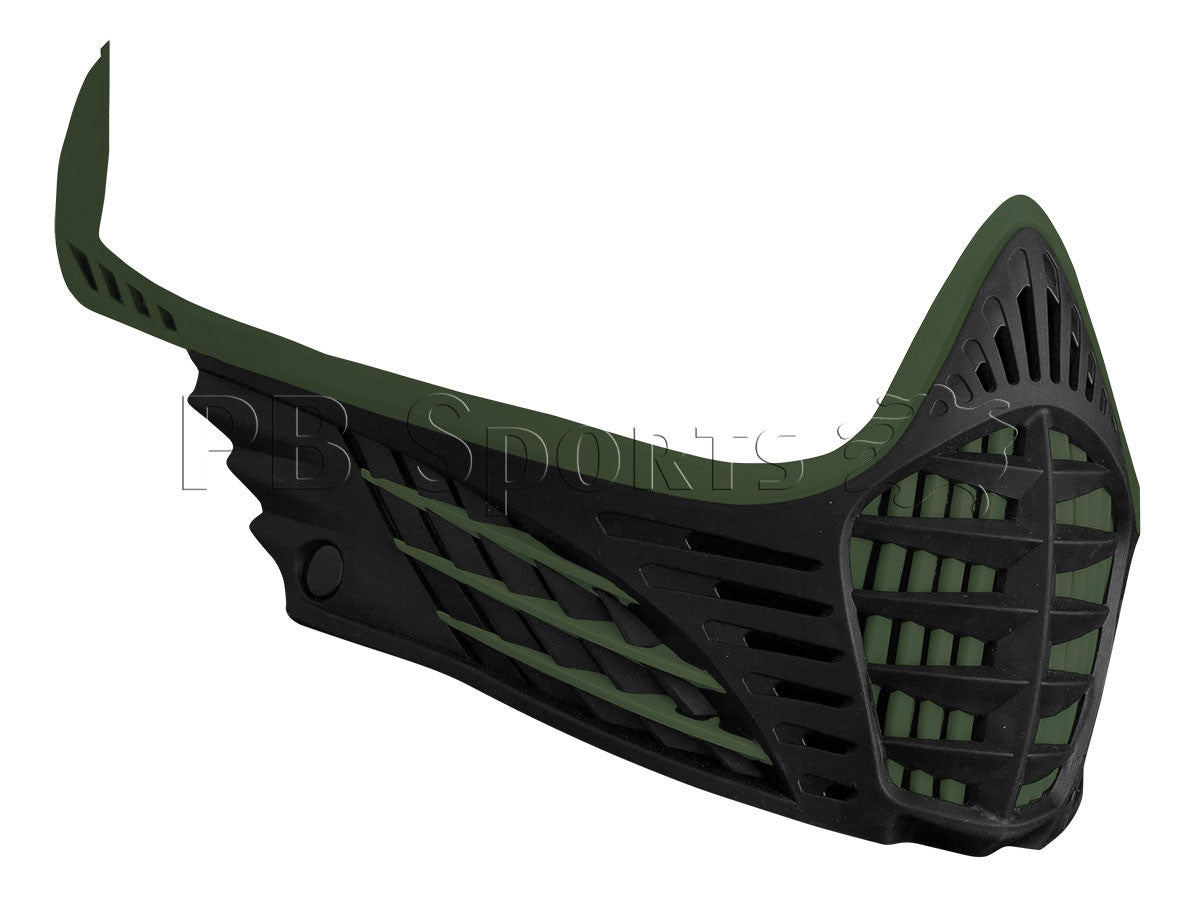 Virtue VIO Contour Facemask - Olive/Black - Virtue