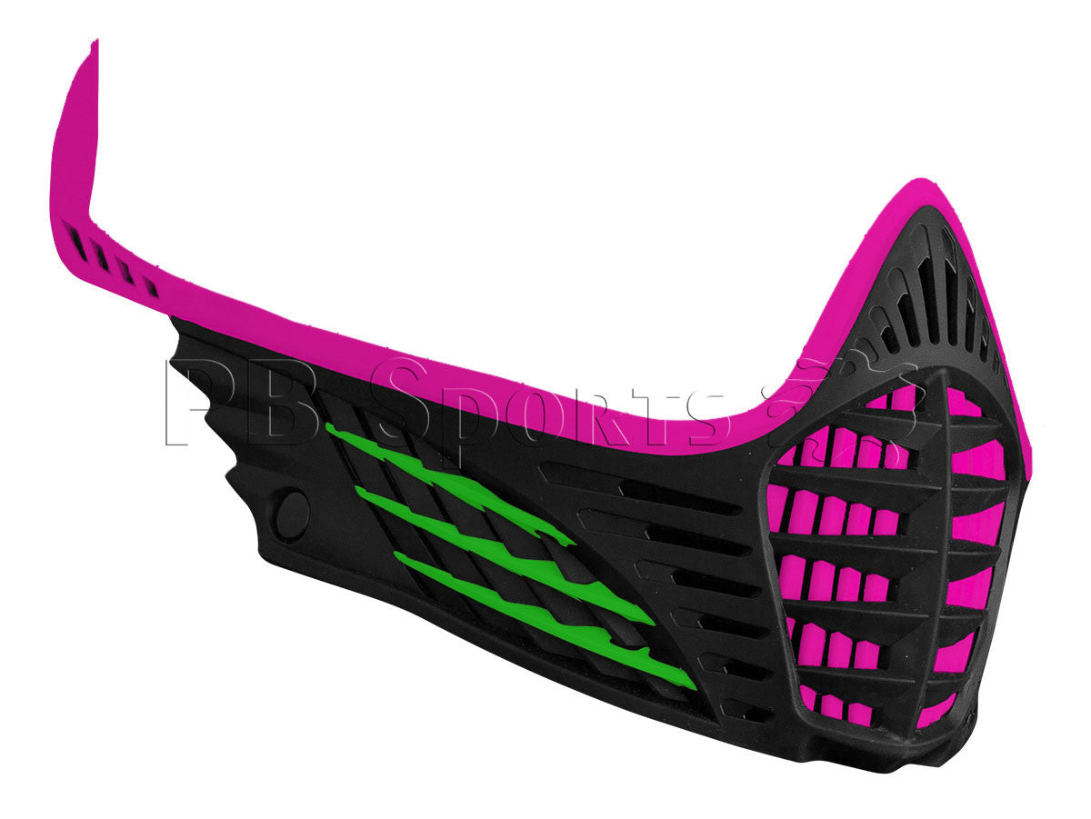 Virtue VIO Contour Facemask - Pink/Lime/Black - Virtue