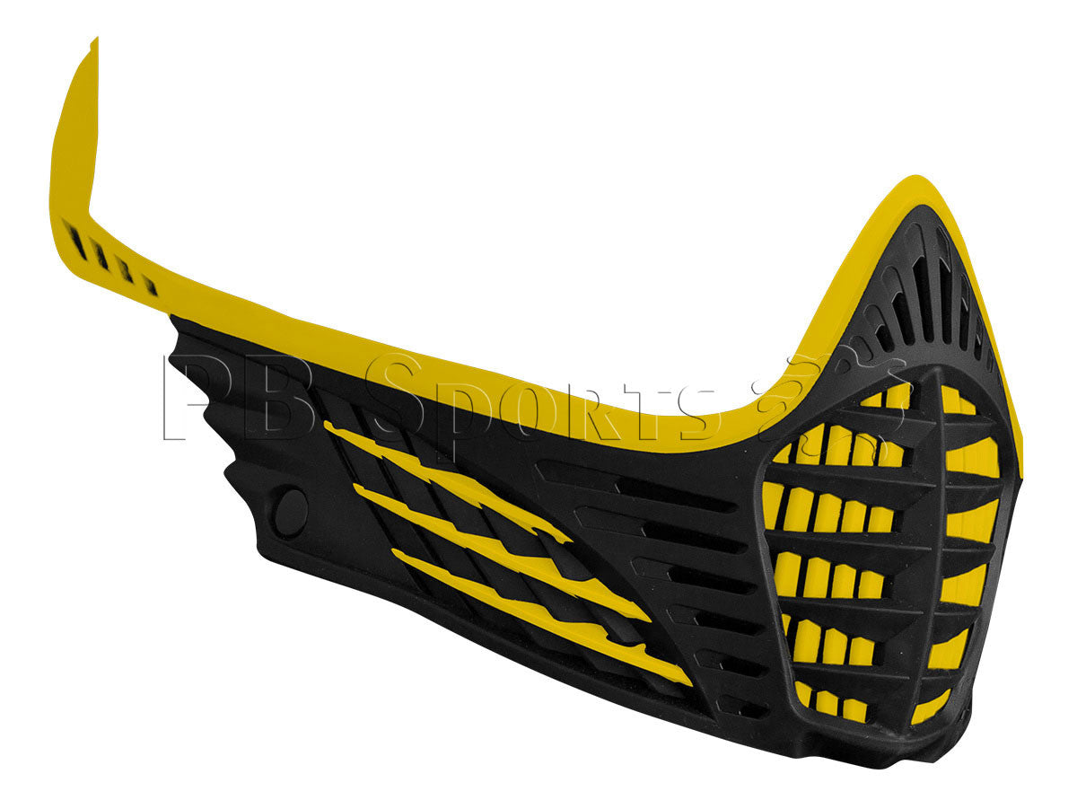Virtue VIO Contour Facemask - Yellow/Black - Virtue