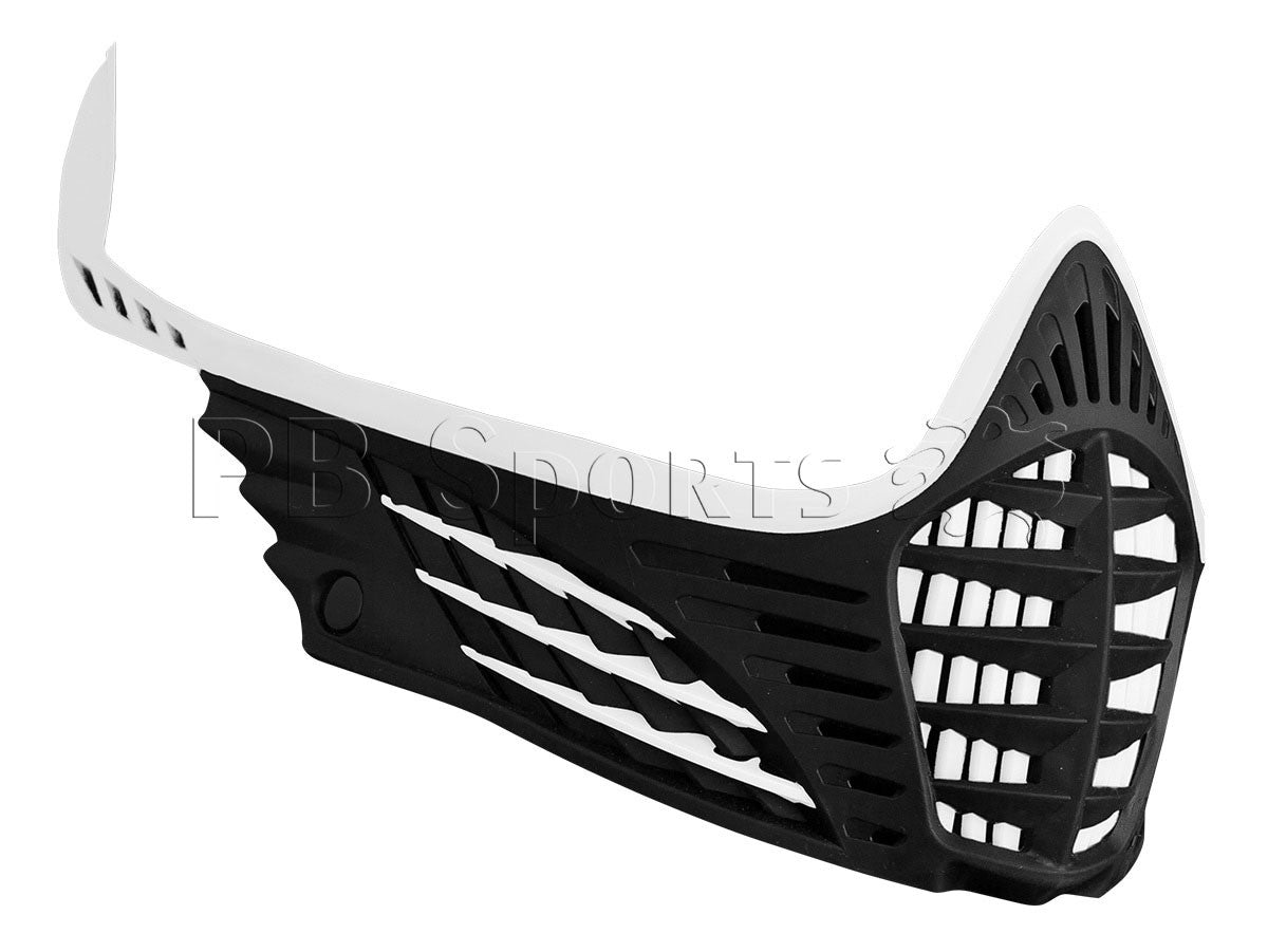 Virtue VIO Contour Facemask - White/White/Black - Virtue